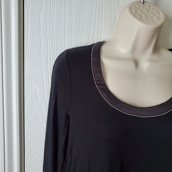 WHBM Long Sleeve Ball Chain Tee - Picture 9 of 9